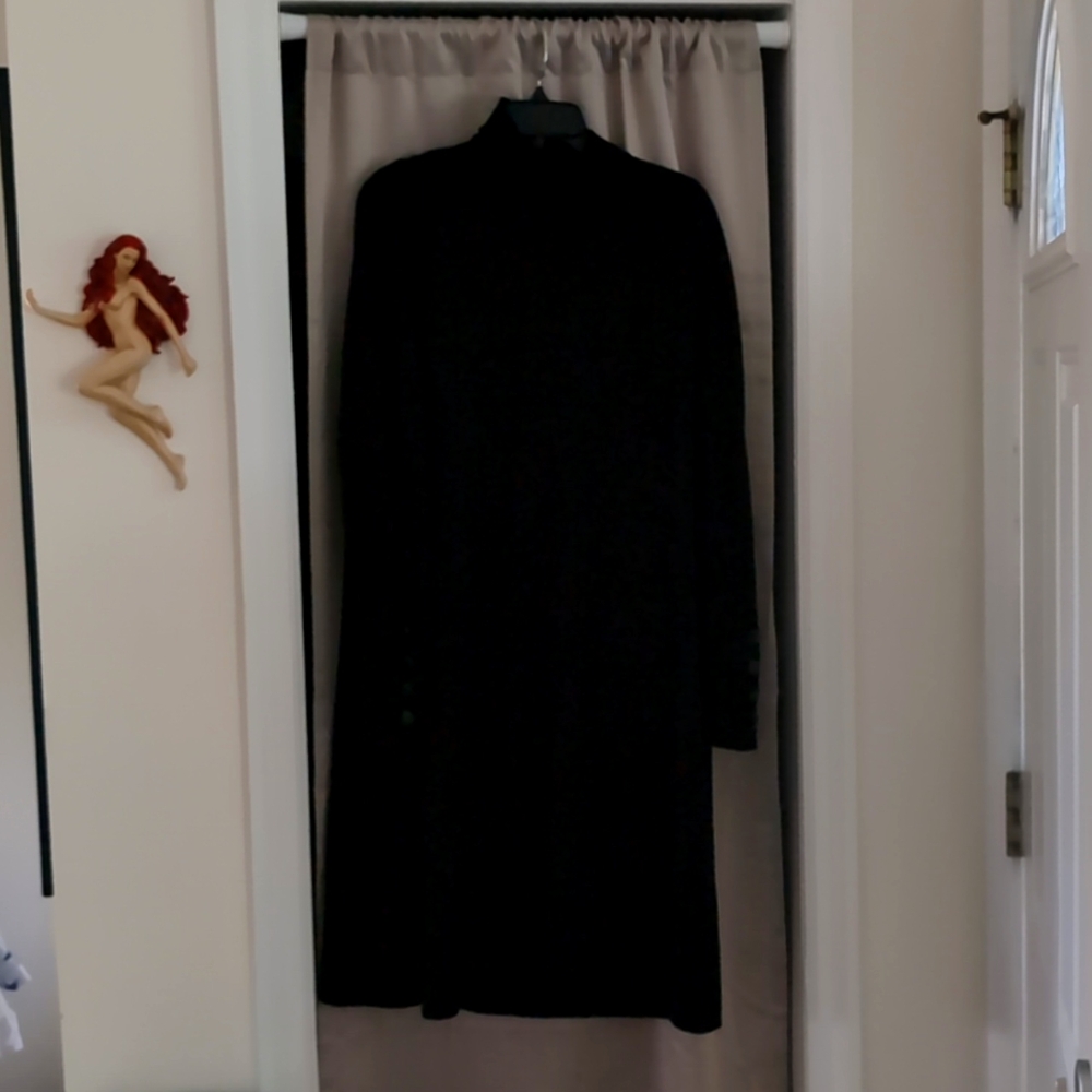Perfect Ellen Tracy ~ Linda Allard                Wool Black Dress